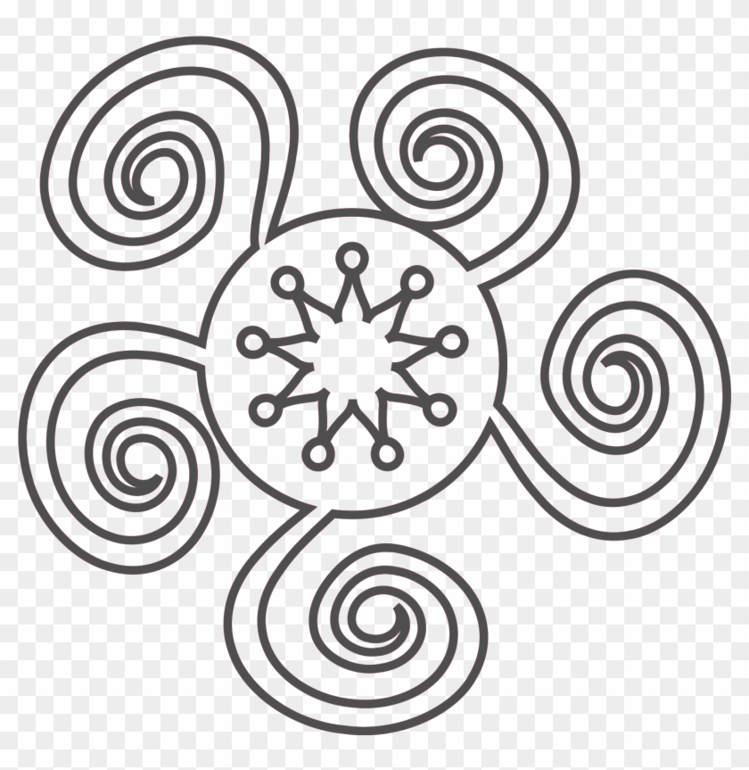 Sandara - Line Art Clipart #3828654