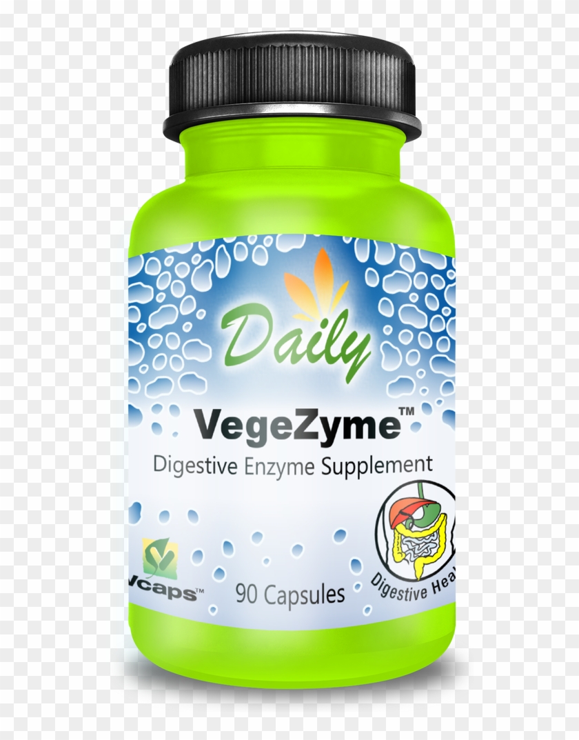 Vegezyme - Bottle Clipart #3829059