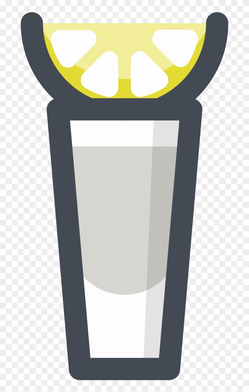 Tequila Shot Icon - Tequila Shot Glass Icon Png Clipart