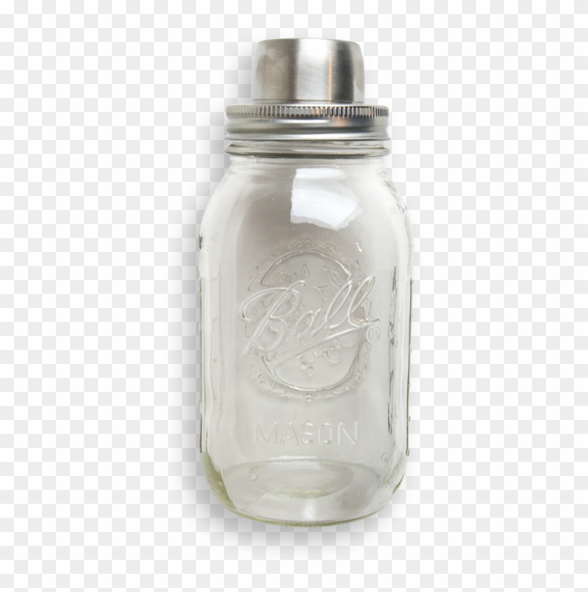 The Mason Shaker - Mason Jar Cocktail Shaker Clipart #3829598