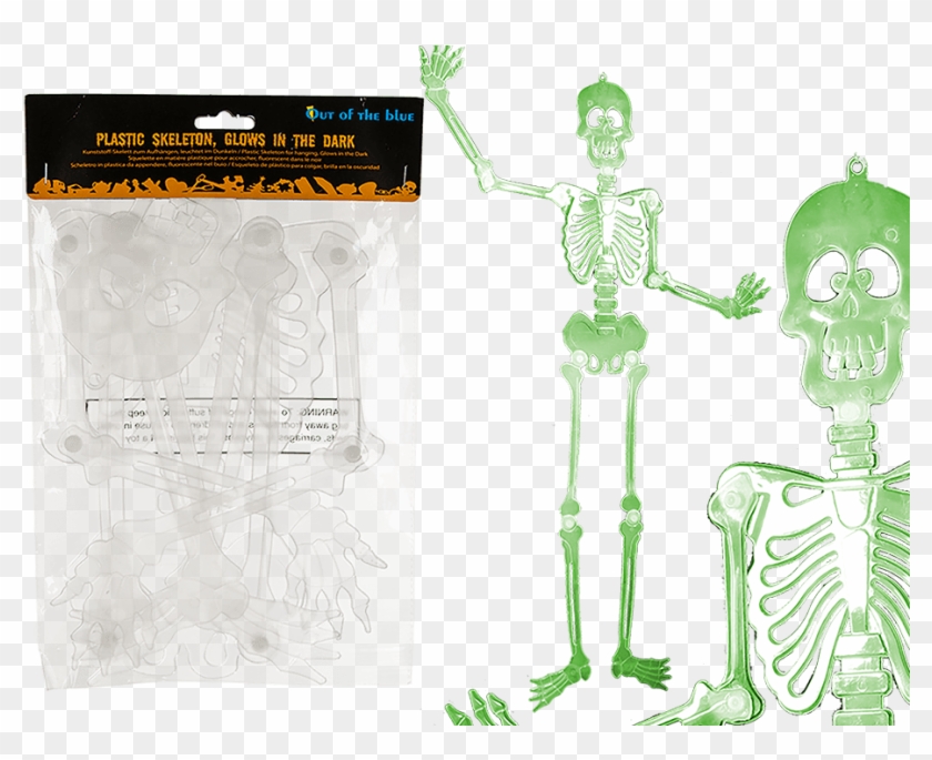 Esqueleto De Plástico Para Colgar - Skeleton Clipart #3829816