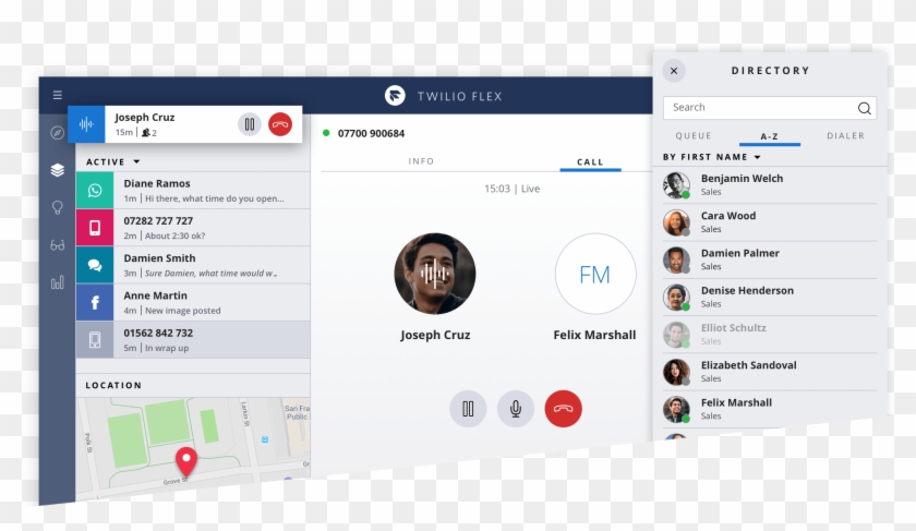 Twilio Flex Clipart #3829965