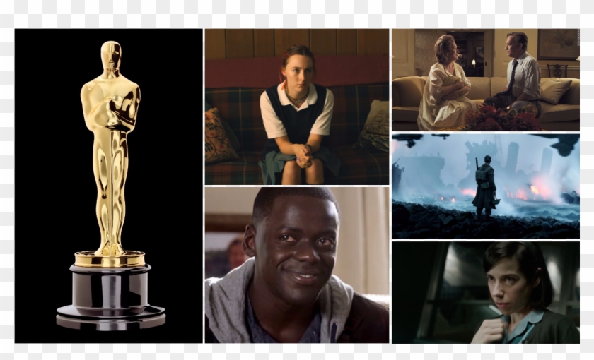 2018 Oscars Best Picture Lady Bird Get Out The Post - Academy Awards Wine Clipart