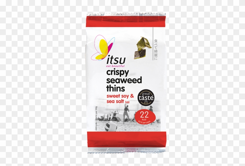 Crispy Seaweed Thins Sweet Soy & Sea Salt - Drink Clipart #3830622
