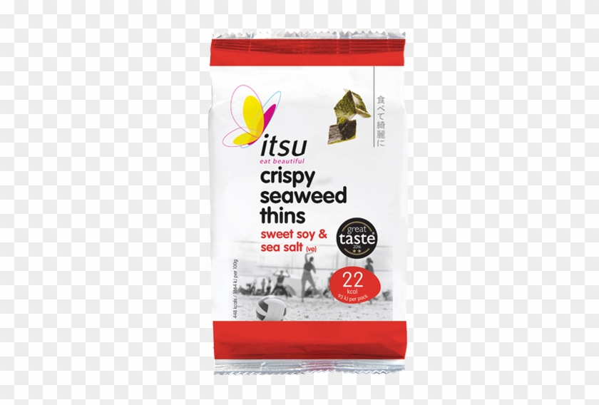 Crispy Seaweed Thins Sweet Soy & Sea Salt - Drink Clipart