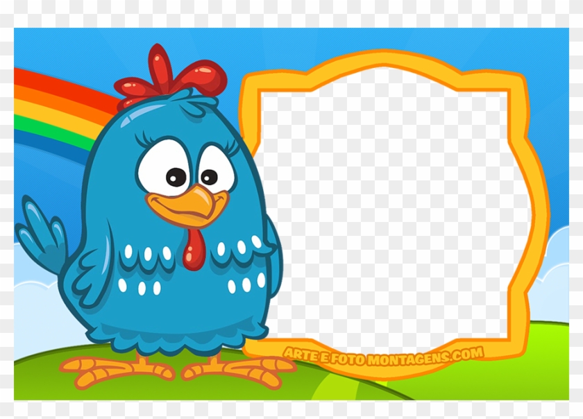 Molduras Para Fotos Gratisgalinha Pintadinha - Tag Redondo Galinha Pintadinha Png Clipart #3830761