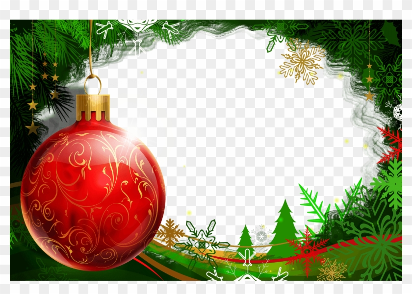 Marcos De Navidad Para Editar En Photoshop Gratis - Canada Christmas Clipart #3830850