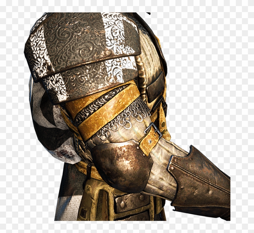 Warden Right Arm And Shoulder - Honor Warden Armor Irl Clipart #3831183