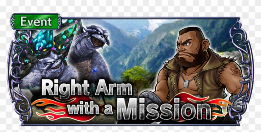 Barret's Character Event - Pc Game Clipart