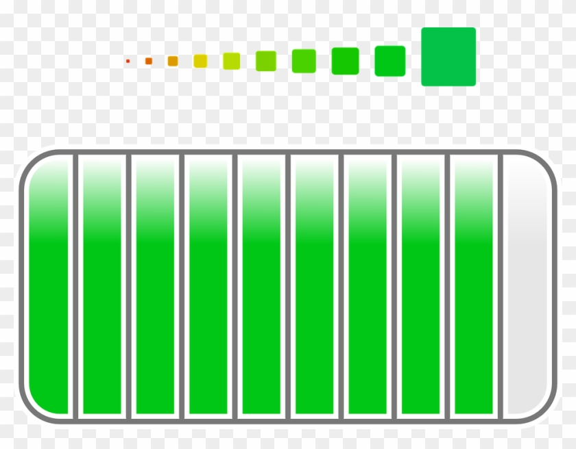 Progress 90 Percent Bar Meter Indicator Loading - Bar Meter Clipart #3831303