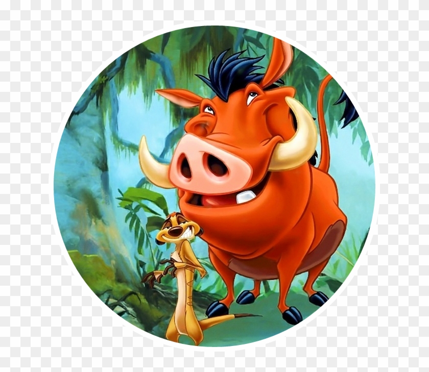 #timbao E Pumba - Pumba And Timon As People Clipart #3831728