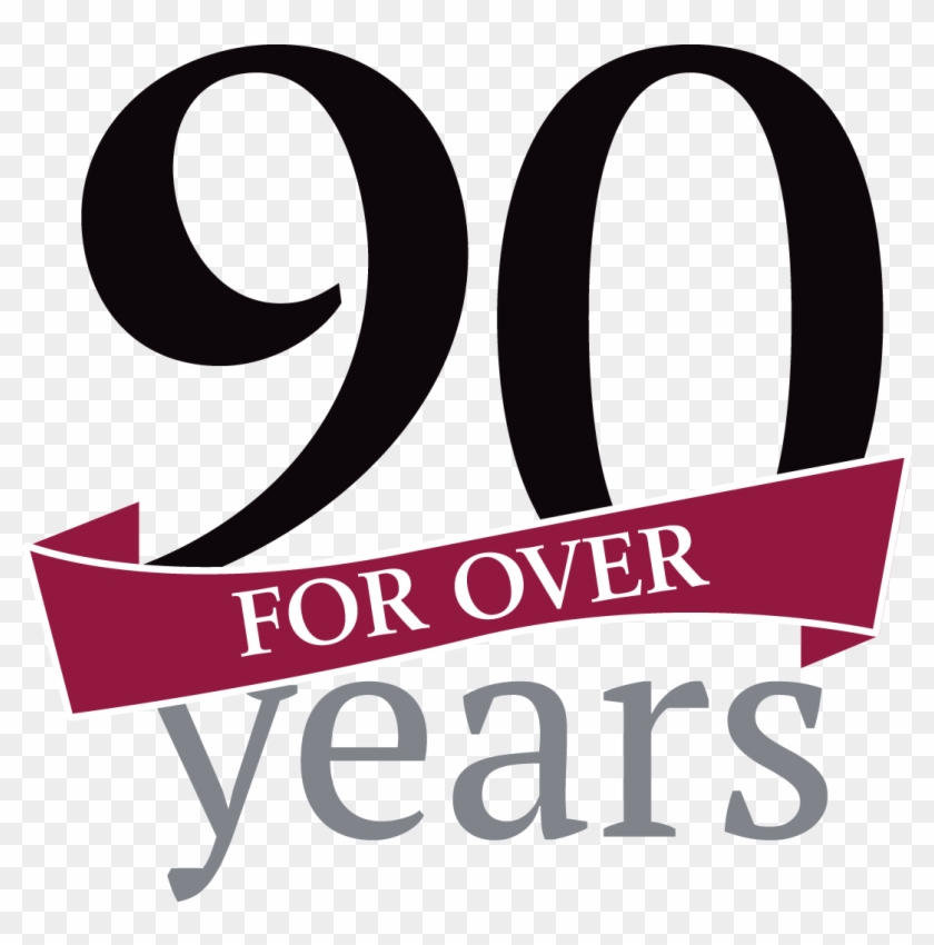 For Over 90 Years Logo Clipart #3831800
