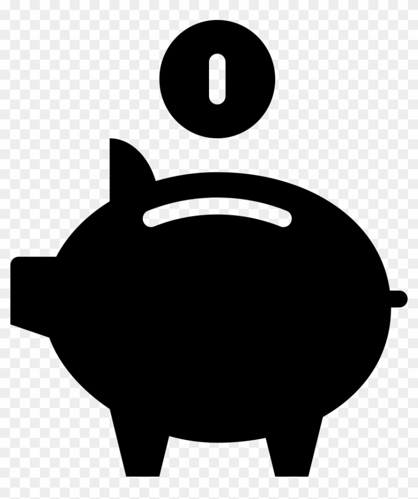 Ic Png Icon - Свинья Силуэт Clipart #3831845