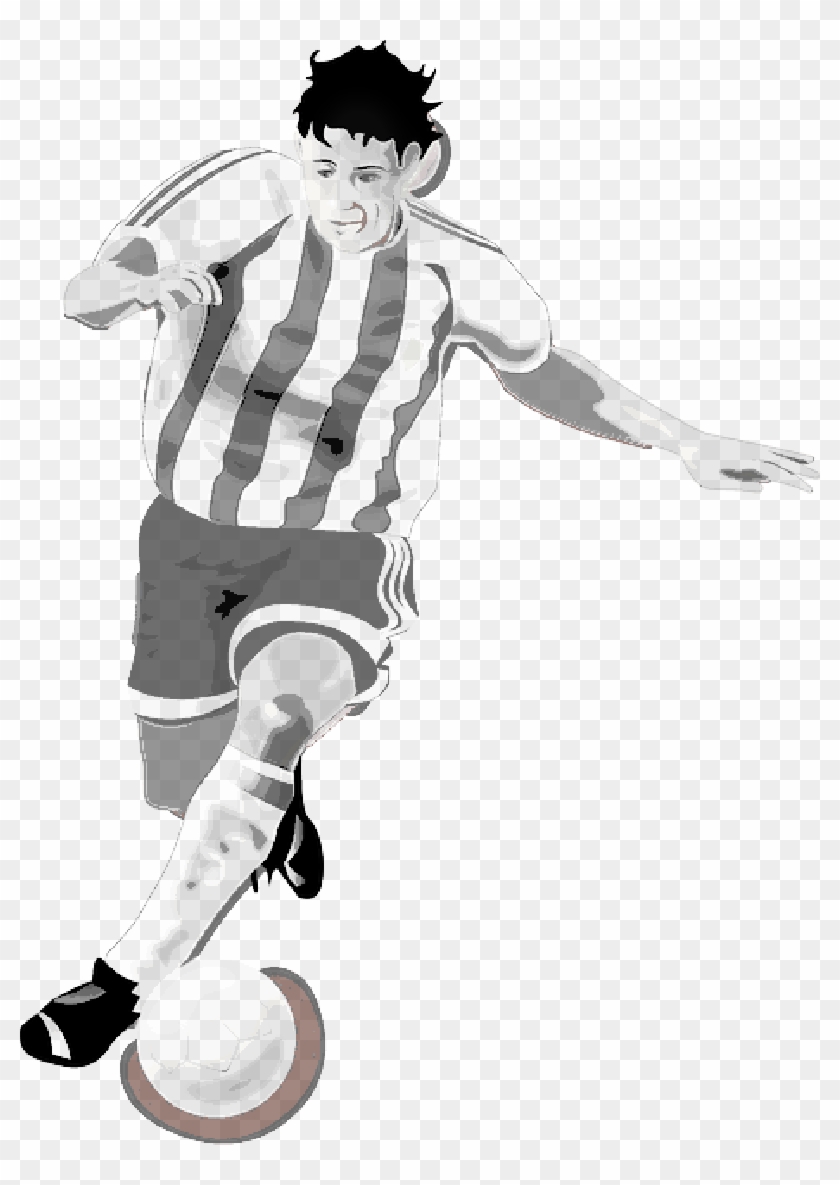 Cartoon Soccer Player Clipart