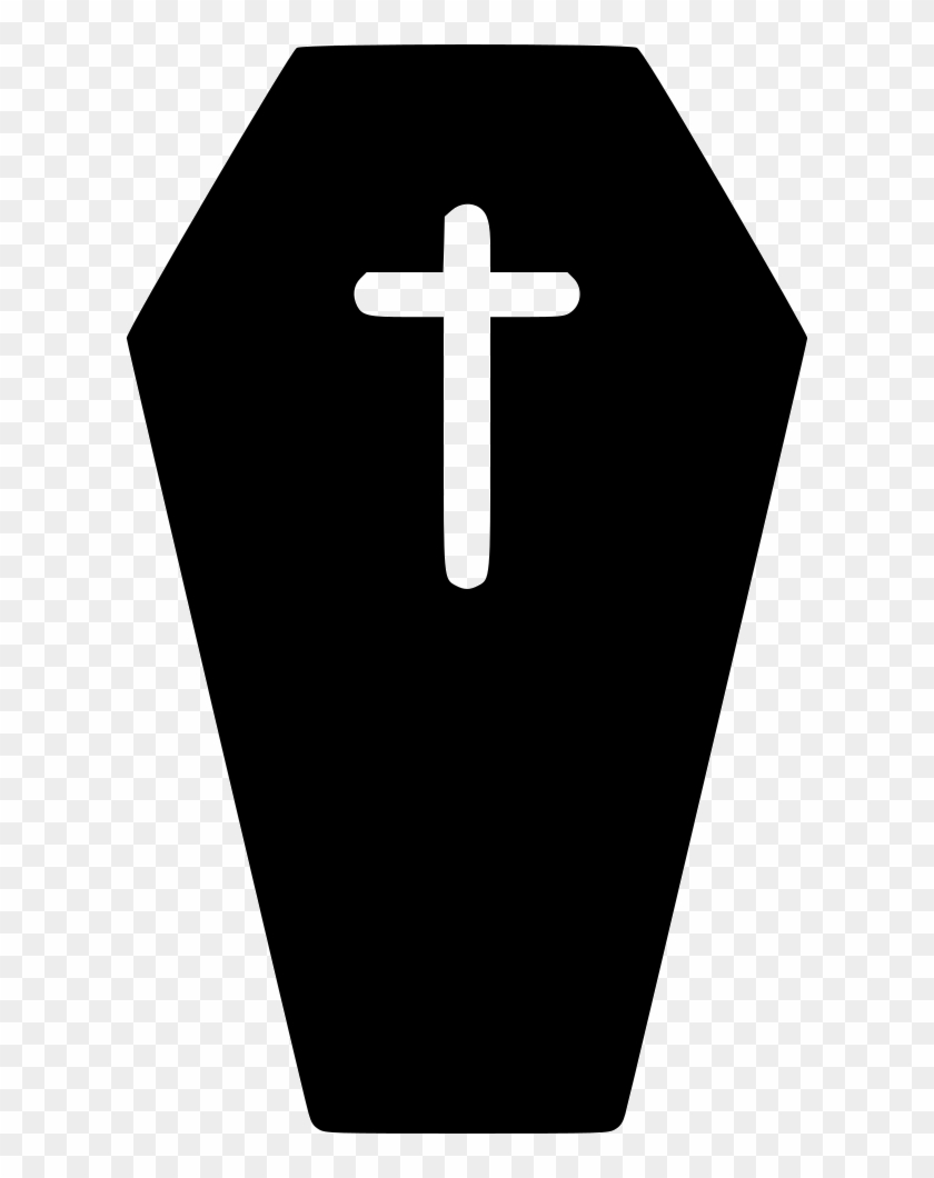 Coffin Svg Png Icon Free Download - Cross Clipart #3831881