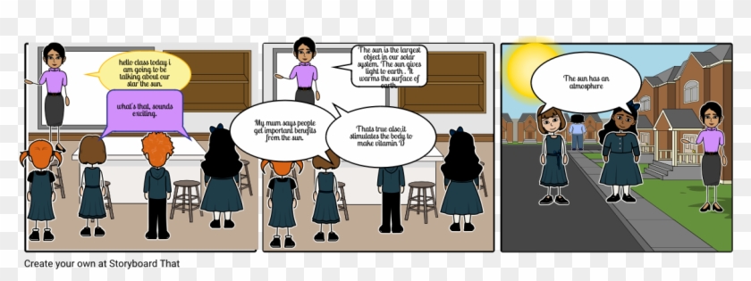 The Sun Our Star - Cartoon Clipart #3832245