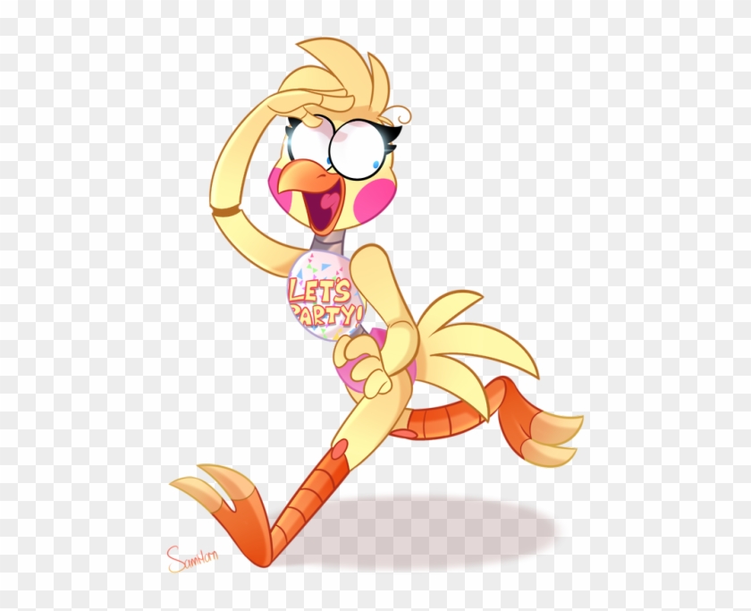 Omega-square - Toy Chica Fanart Fnaf 2 Clipart