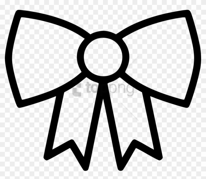 Free Png Bow Ribbon Decoration Decorate Icon Free - Portable Network Graphics Clipart