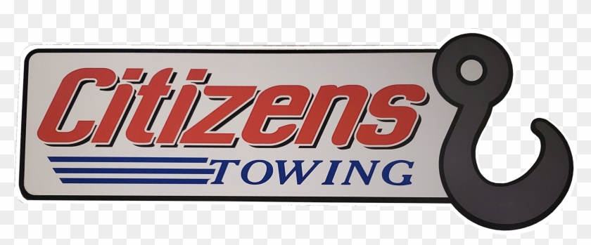 Citizens Towing - Signage Clipart #3833293