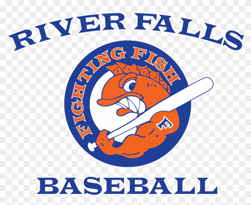 River City Stitch - River Falls Fighting Fish Clipart