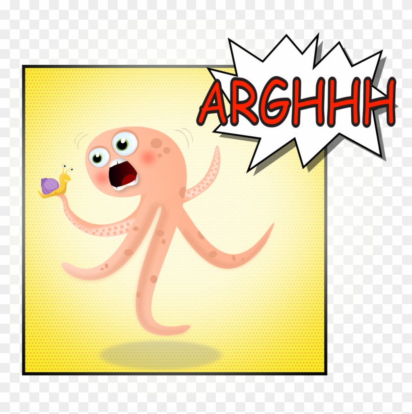 ¿cómo Se Les Ocurre Ponerse A Pasearse Por El Brazo - Cartoon Clipart