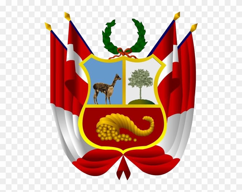 Escudo Nacional Del Peru - Peru Clipart