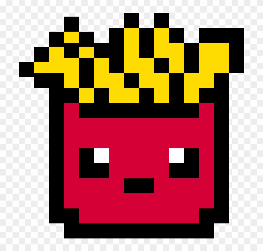 Pixel Art Mcdonald's , Png Download - Pixel Art French Fries Clipart