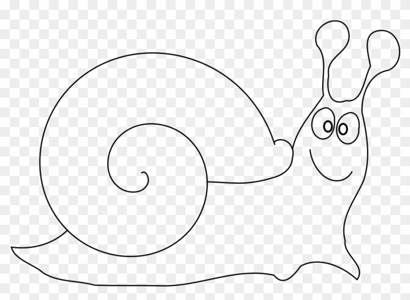 Image3344 Caracol - Line Art Clipart