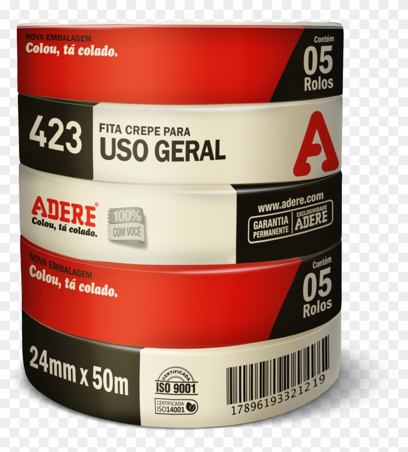 General Purpose Crepe Adhesive Tape - Adere Clipart #3834851