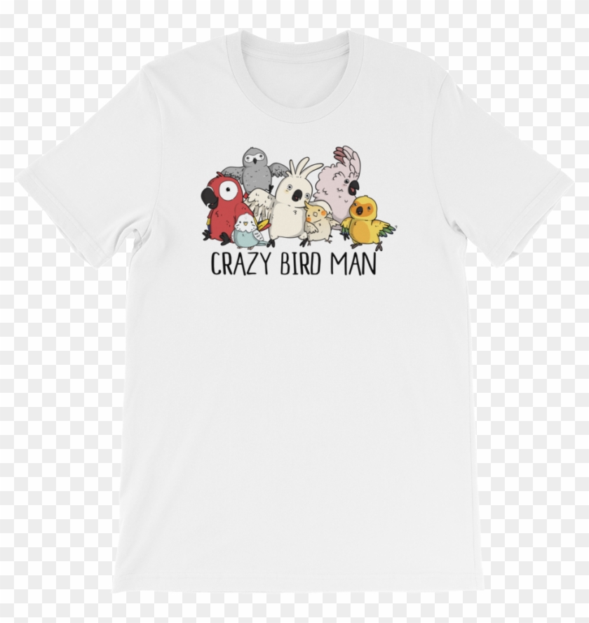 Crazy Bird Man T-shirt - Honeybee Clipart #3834964
