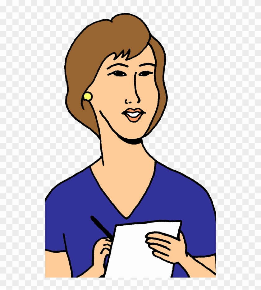 Secretary Clipart Crazy - Secretary Clip Art - Png Download #3835005
