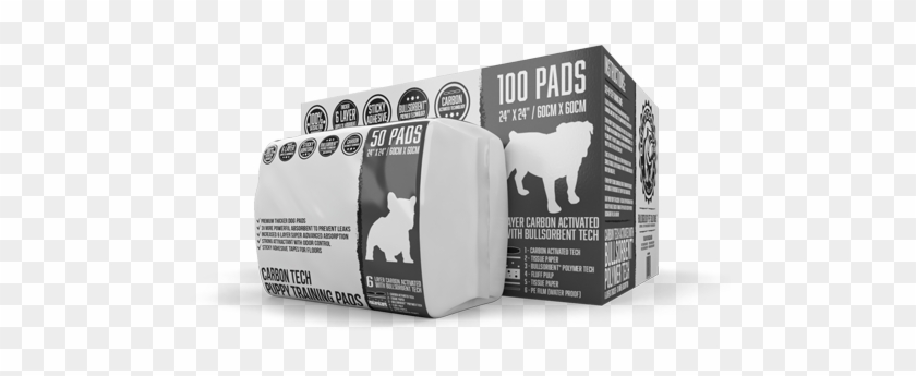 Bulldogology Carbon Puppy Training Pads With Adhesive - Bison Clipart #3835125