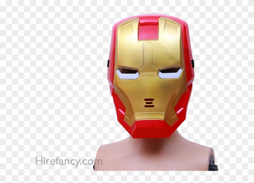 Ironman Mask - Iron Man Clipart #3835296