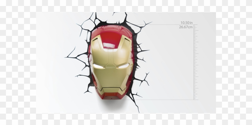 Iron Man Mask 3d Clipart #3835463