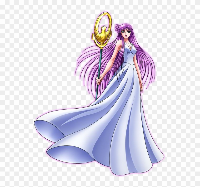 Saint Seiya Saori Kido , Png Download - Athena Saint Seiya Png Clipart