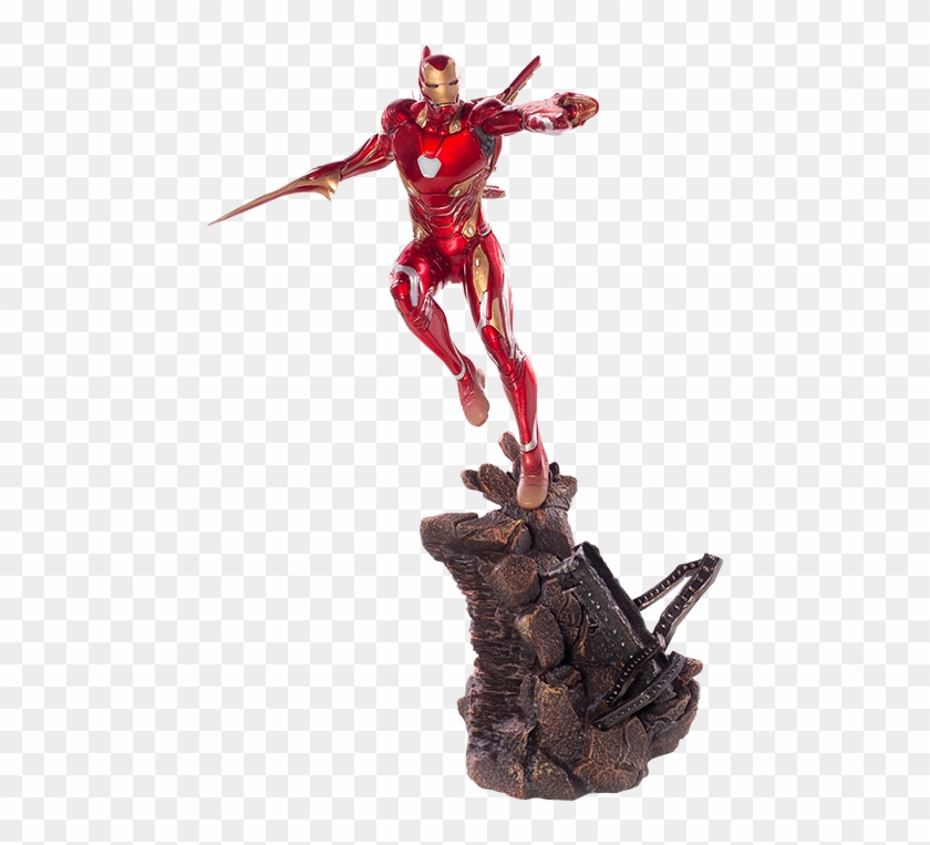 2" Marvel Statue Iron Man Mark L - Iron Man Iron Studios Infinity War Clipart #3835585