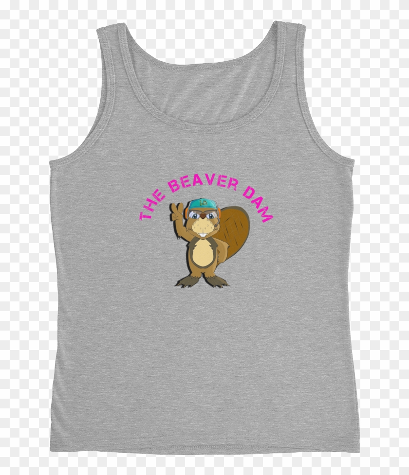 The Beaver Dam Tank-top - Top Clipart #3836099