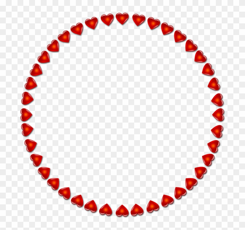 Frame Round Heart District Red Isolated - Sindh Boy Scouts Association Logo Clipart #3836234