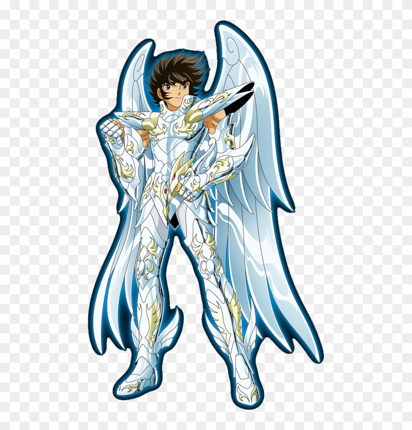 Photo Seiya God Cloth By Trident Poseidoncopy - Seiya De Pegaso Armadura Divina Clipart