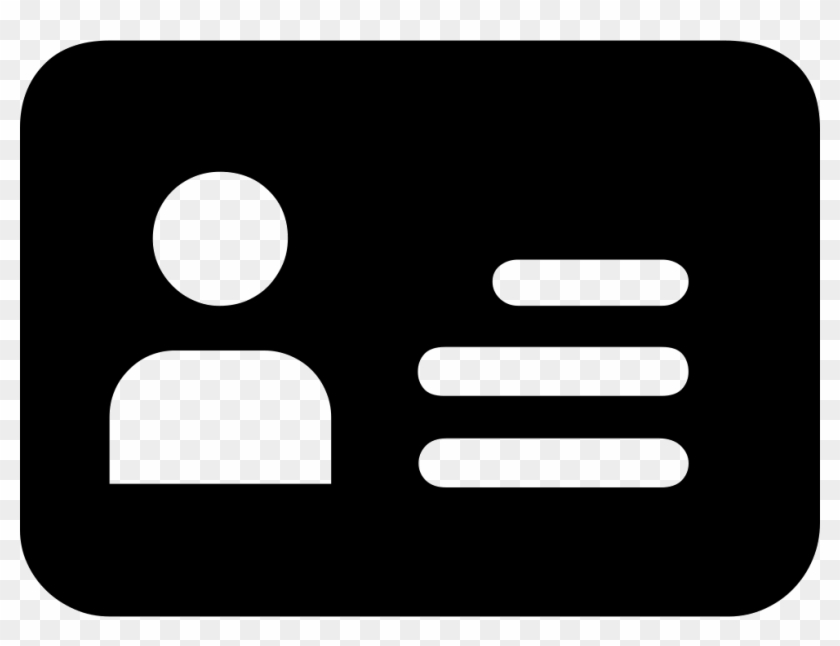 Png File - Personal Information Icon Vector Clipart #3836965