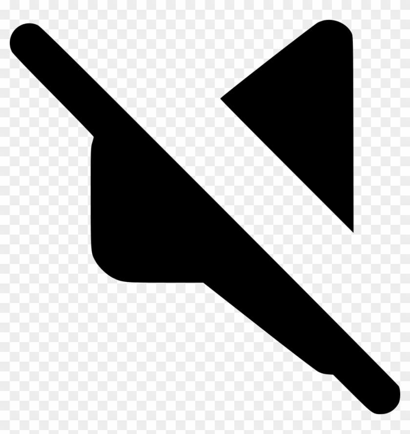 Mute Volume Sound Music Off Silent Radio Svg Png Icon Clipart #3837244
