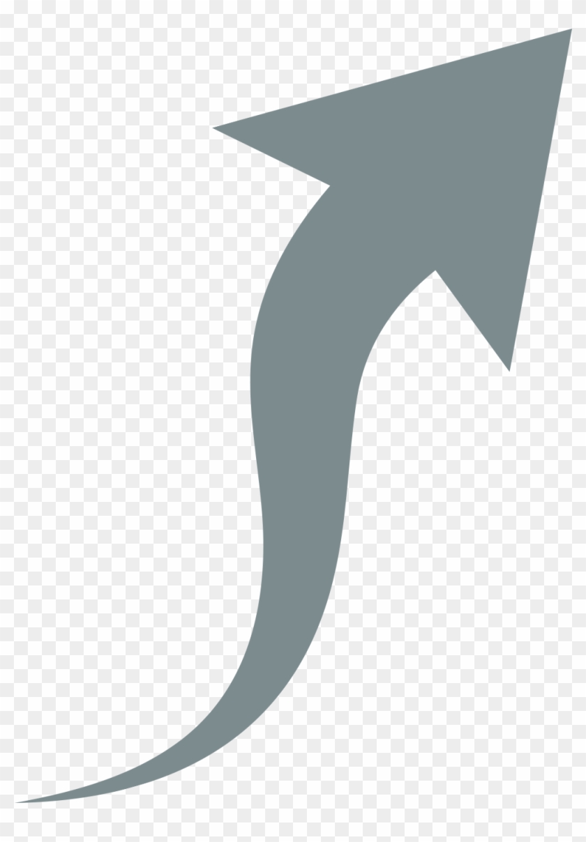 Arrow Icon Upward - Calligraphy Clipart #3837865