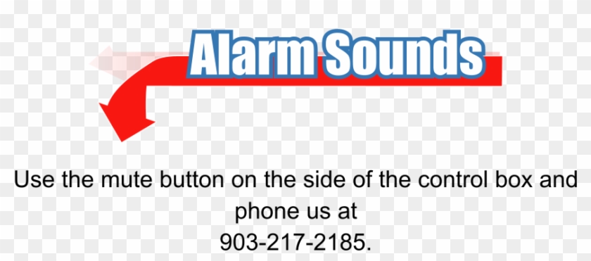Alarm Sounds Use The Mute Button On The Side Of The - Graphics Clipart #3838270