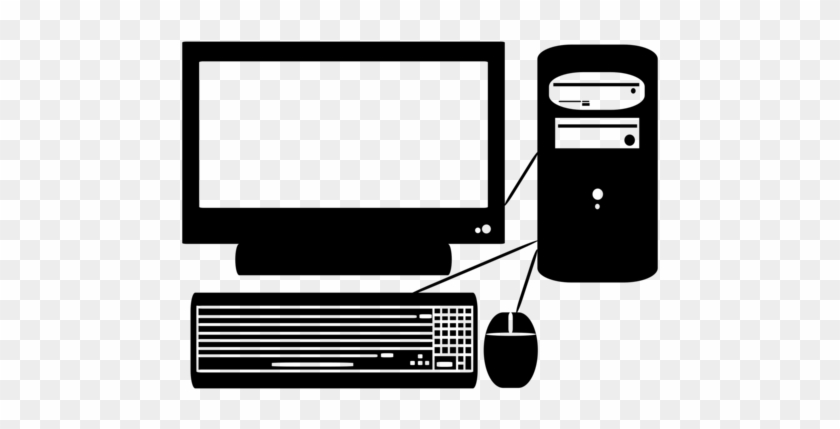 Computer Icons Computer Monitors Computer Keyboard - Electronics Clipart #3838520