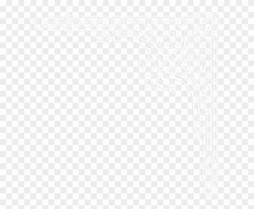 Corners Lace - Sketch Clipart