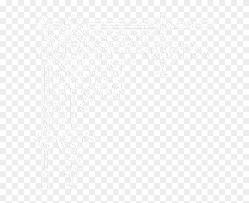 Corners Lace - Узорные Рамки Для Фотошопа Clipart #3839108