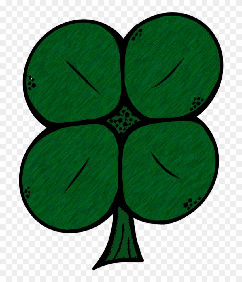 Clip Art By Carrie Teaching First - Melonheadz Four Leaf Clover - Png Download #3839168