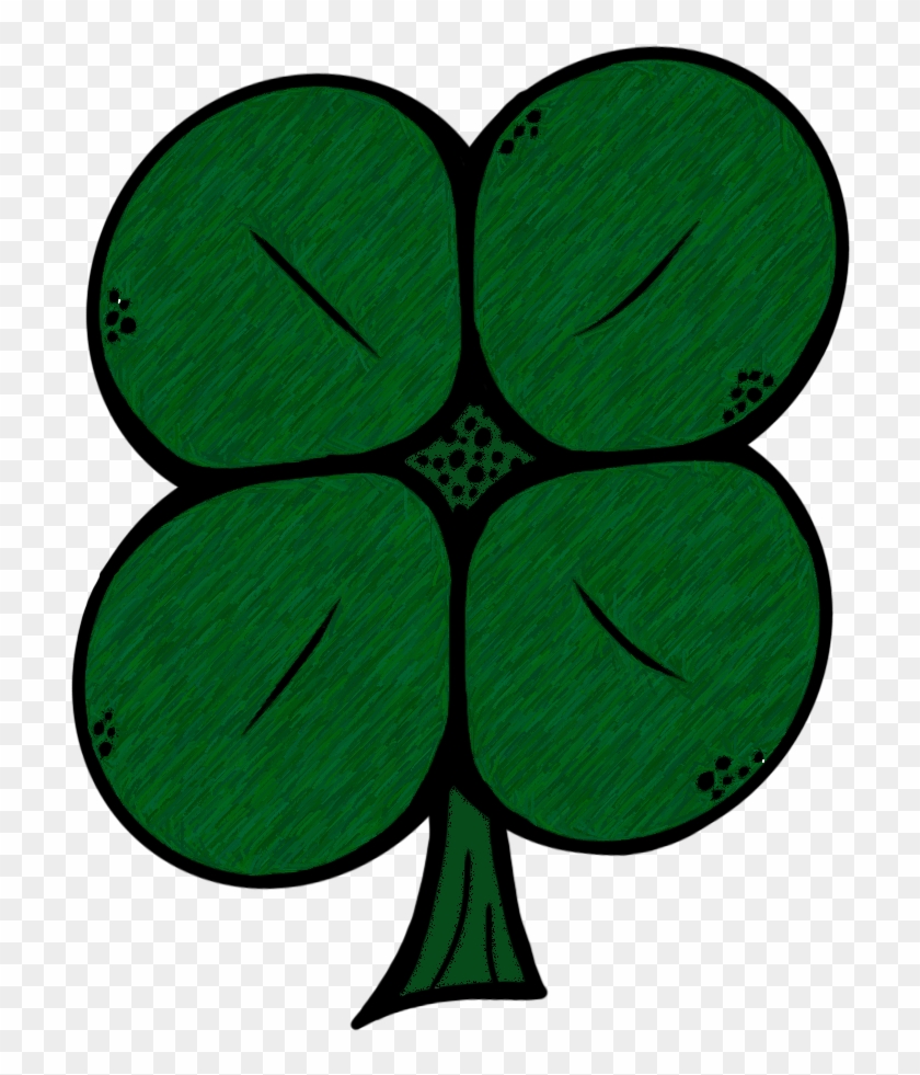 Clip Art By Carrie Teaching First - Melonheadz Four Leaf Clover - Png Download