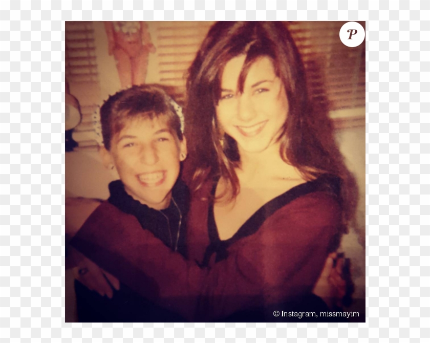 Mayim Bialik A Posté Sur Instagram Une Photo D'elle - Mayim Bialik And Jennifer Aniston Clipart