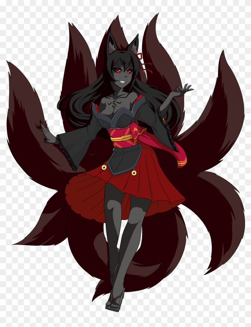 Fictional Character Mythical Creature Supernatural - Tamamo Fox Monster Girl Quest Clipart #3839438